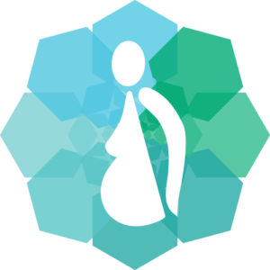 maternity massage and pregnancy massage icon