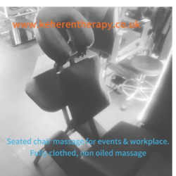 onsite chair massage london corporate