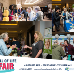 Full of Life fair 2019 - Bringing together residents aged 55 or over in the Richmond Upon Thames Borough