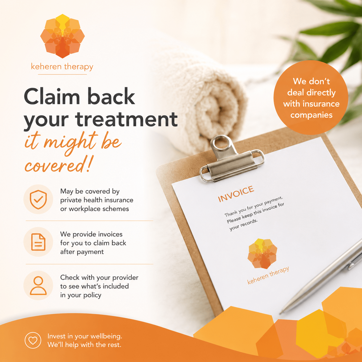 Can You Claim Back Massage or Sports Therapy Treatment Through Insurance?